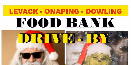 2025 Santa VS. Grinch Showdown through Onaping Falls \/ FOOD DRIVE