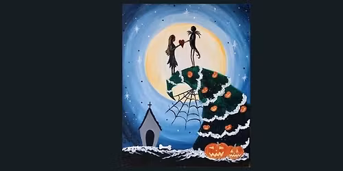 Paint and Sip A Scary Christmas