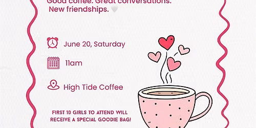 Girls Walk Club San Clemente X High Tide Coffee