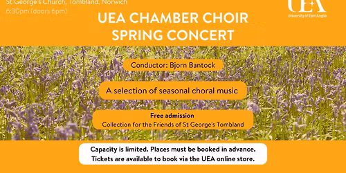 UEA Chamber Choir - Spring Concert