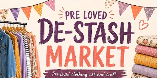 Pre Loved De-Stash Market @ Carrara Community Centre