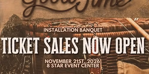 2026 Installation Banquet
