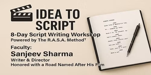 8-Day Professional Script Writing Workshop