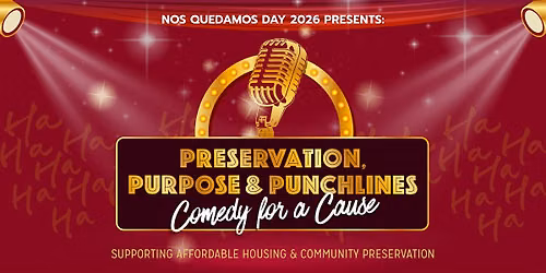Preservation, Purpose & Punchlines: Comedy for a Cause