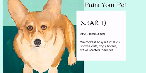 Paint Your Pet Night