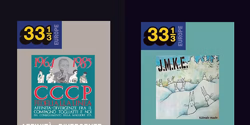 Double 33 1\/3 punk book launch!