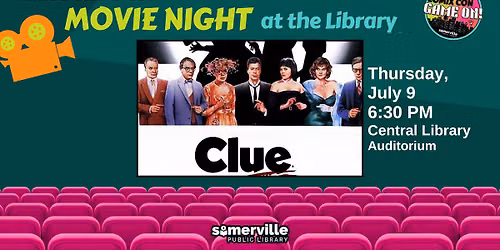 Game On! Movie Night at the Library: Clue