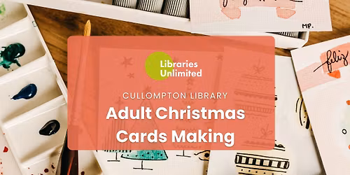 Adult Christmas Card Making