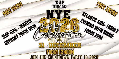 New Years Eve with Just Richie & Martin Gregory!