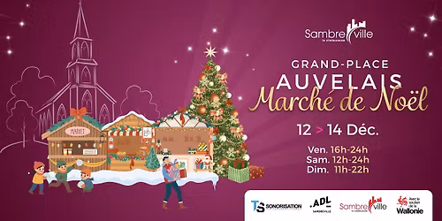 Marché de Noël - Auvelais, Grand-Place