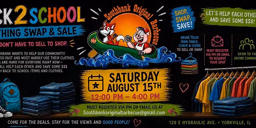 \ud83d\udcda\ud83c\udf92 BACK 2 SCHOOL CLOTHING SWAP & SALE! \ud83c\udf92\ud83d\udcda