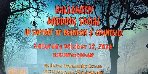 Halloween Wedding Social in honor of Brandon and Chantelle