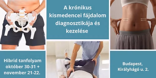 A kr\u00f3nikus kismedencei f\u00e1jdalom diagnosztik\u00e1ja \u00e9s kezel\u00e9se \u2013 HIBRID tanfolyam