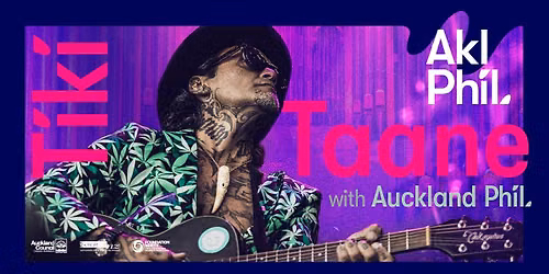 Tiki Taane with Auckland Phil