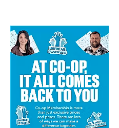 Coop Members Forum discussing the AGM and Food sampling