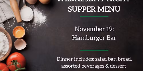 Wednesday Night Supper