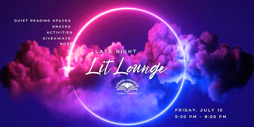 Late Night Lit Lounge