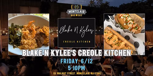 Blake n Kylee's Creole Kitchen at Montclair Brewery