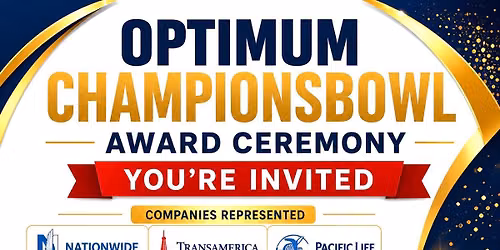 OPTIMUM CHAMPIONS BOWL EVENT