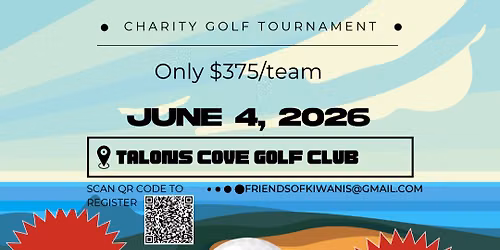 Kiwanis Golf Tournament fundraiser