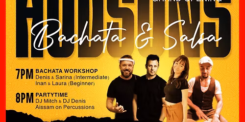 HUDSON\u2018S Bachata & Salsa Party - in Essen R\u00dc