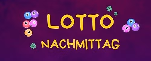 Lotto Nachmittag mit dem Thema 'Genuss und Entspannung'