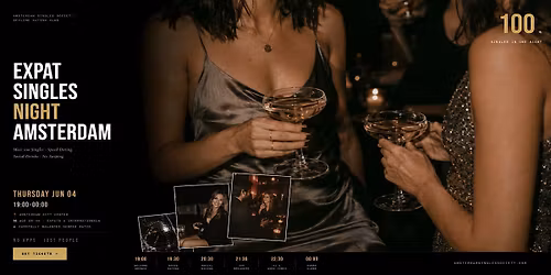 Expat Singles Night Amsterdam: Meet 100 Singles