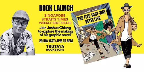The Five-Foot-Way Detective Book Launch Event (FREE)