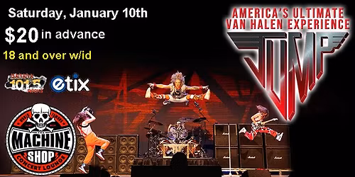 JUMP VAN HALEN EXPERIENCE at The Machine Shop