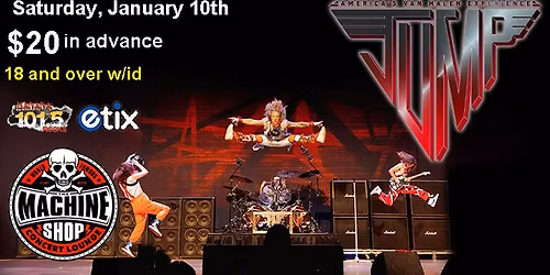 JUMP VAN HALEN EXPERIENCE at The Machine Shop