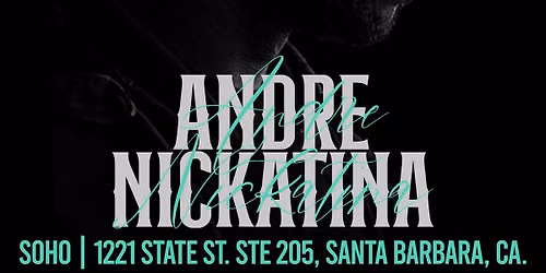 Andre Nickatina at SOhO Santa Barbara