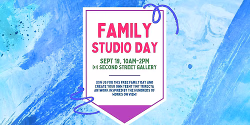 Family Studio Day: September