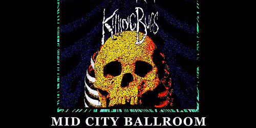DrugHound, Tanto, SlowTheKnife, Killing Bugs at Mid City Ballroom