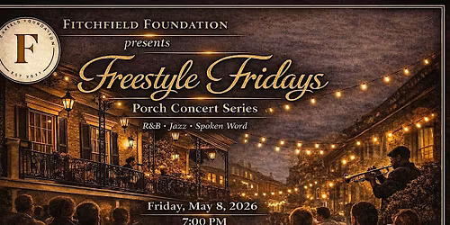 Freestyle Fridays Porch Concert Series