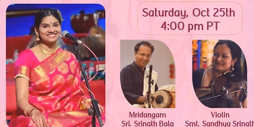 Sundara Kandam (Musical Harikatha) Oct 25, 3:30