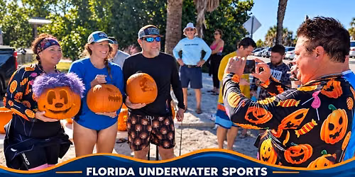 October Donut Dive - Underwater Pumpkin Carving!