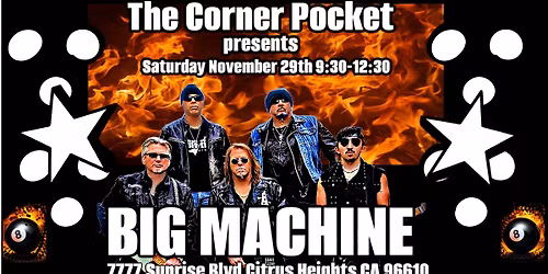 Big Machine @ The Corner Pocket