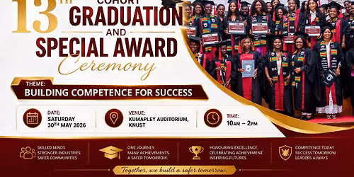 13th Cohort Graduation and Special Awards Ceremony 