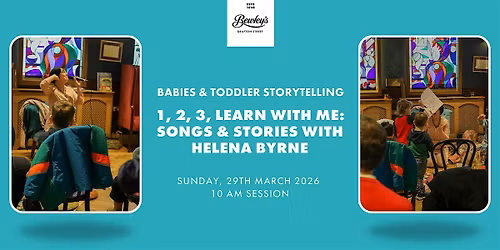 Babies & Toddlers Storytime: 1, 2, 3, Learn With Me!