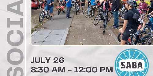 SABA Social Ride - July: Clarksburg Branch Line Train