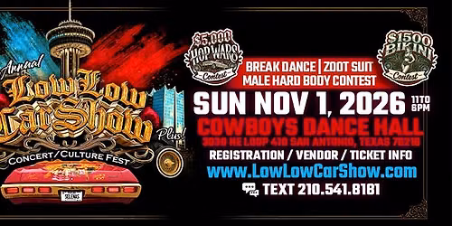 Low Low Car Show & Concert 24th Annual
