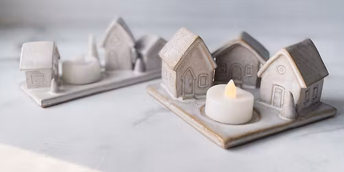 01\/07 Clay Handbuilding: Mini Village