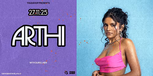 Thugshop Presents \u2014 Arthi