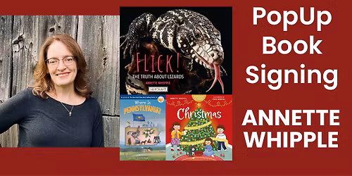 PopUp Book Signing with Annette Whipple!