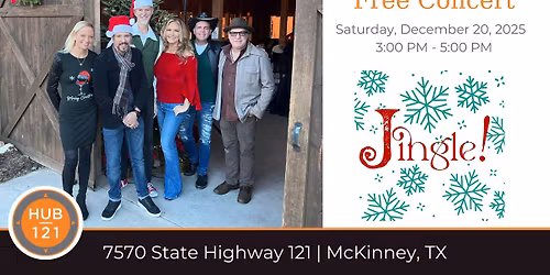 Jingle The Christmas Band | Free Concert at HUB 121