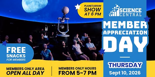 Member Appreciation Day - September