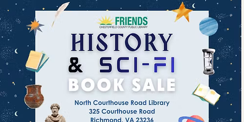 History & Sci-Fi Book Sale