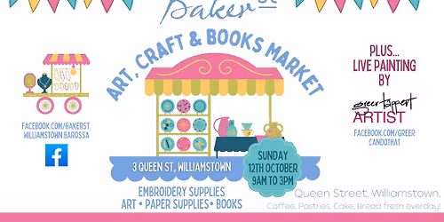 MASSIVE Craft, Art and Book Sale at BakerST