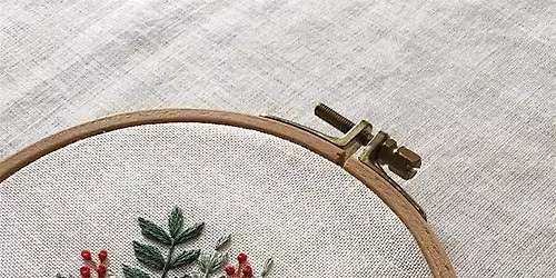 WORKSHOP: ricama il tuo regalo