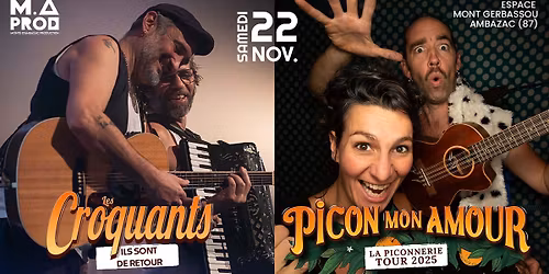 Les Croquants et Picon Mon Amour